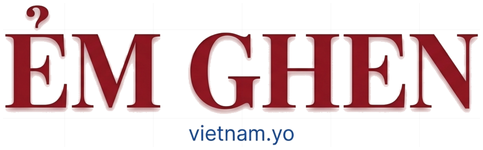 Áo Thun Trắng In Chữ ẺM GHEN Typography Minimalism Sang Trọng Unisex Cotton 310726-14-40-TLC