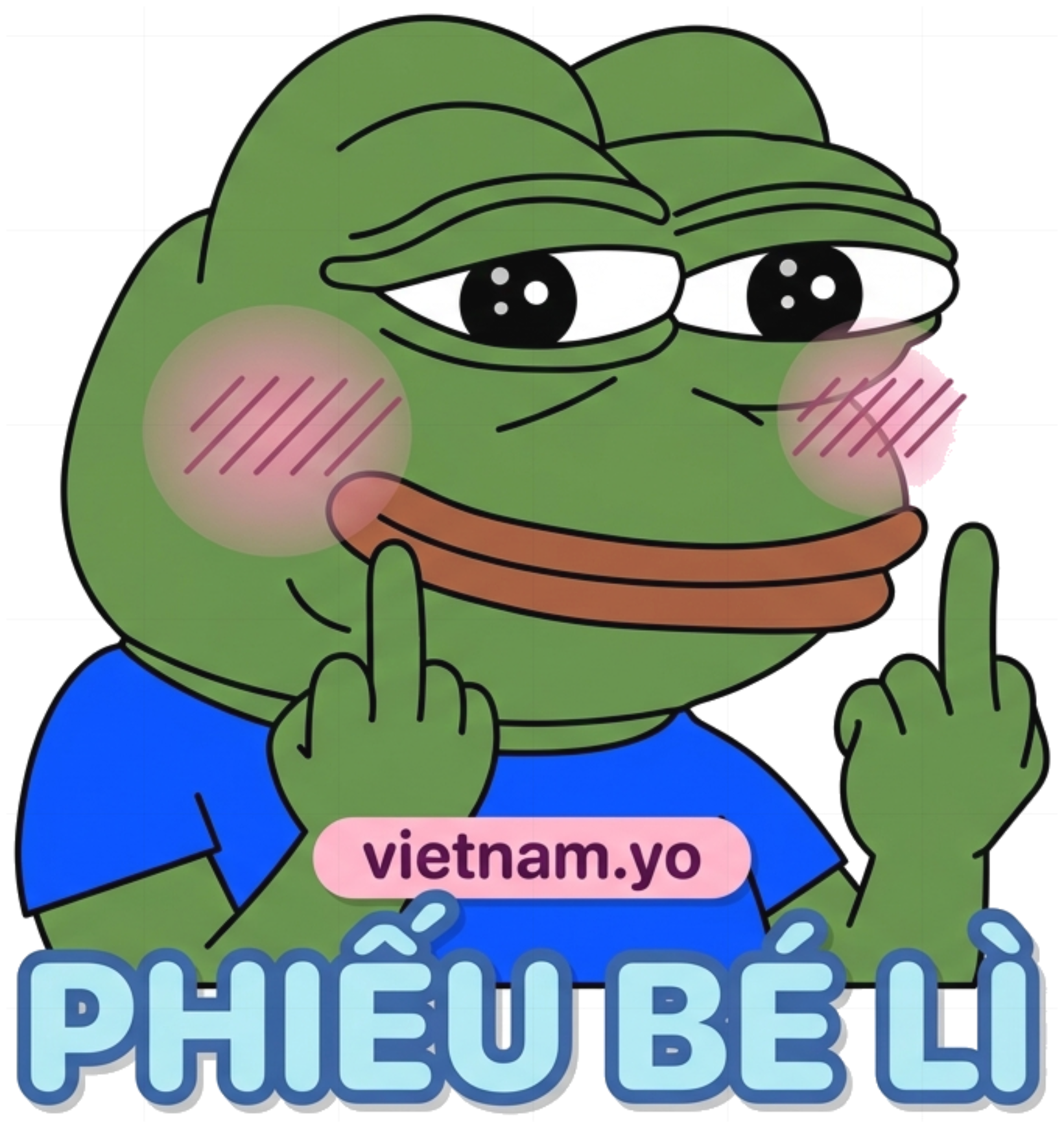 Áo Thun Trắng In Hình Ếch Pepe Phiếu Bé Lì Meme Cực Chất Cotton 100% Co Giãn Unisex 310726-16-04-JES