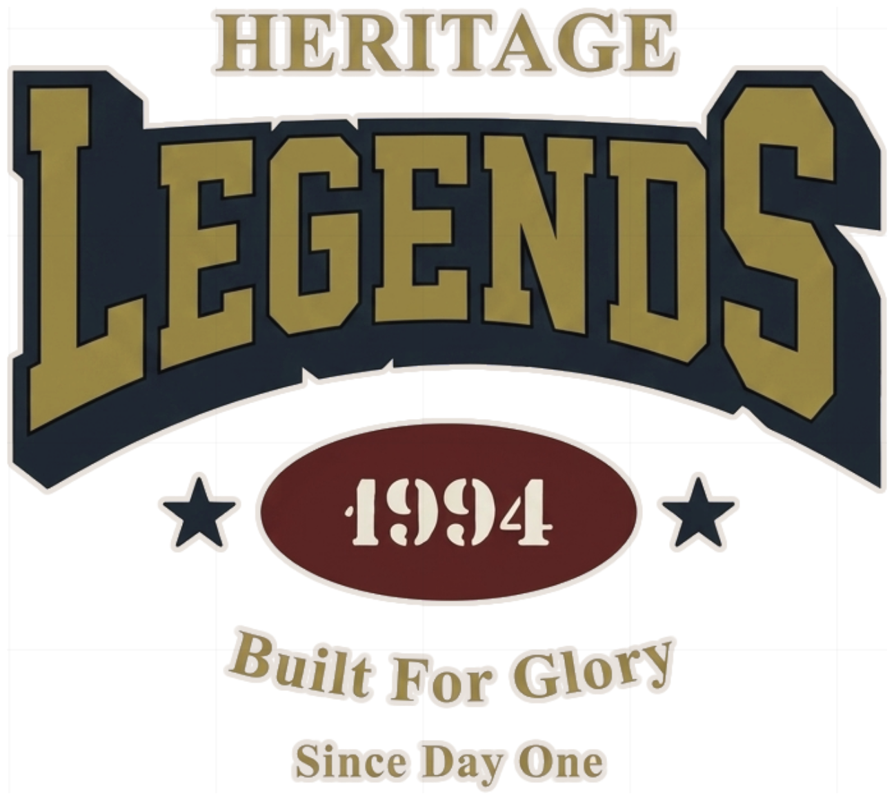 Áo Thun Legends Heritage Varsity 1994 Unisex Form Rộng Cotton Streetwear | 311026-11-04-QWD