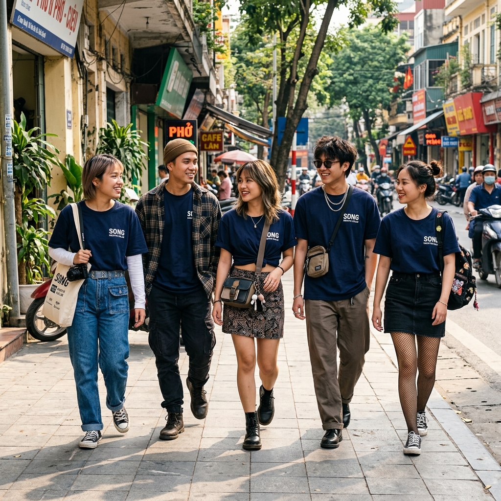 Cách phối đồ công sở nữ với đồng phục