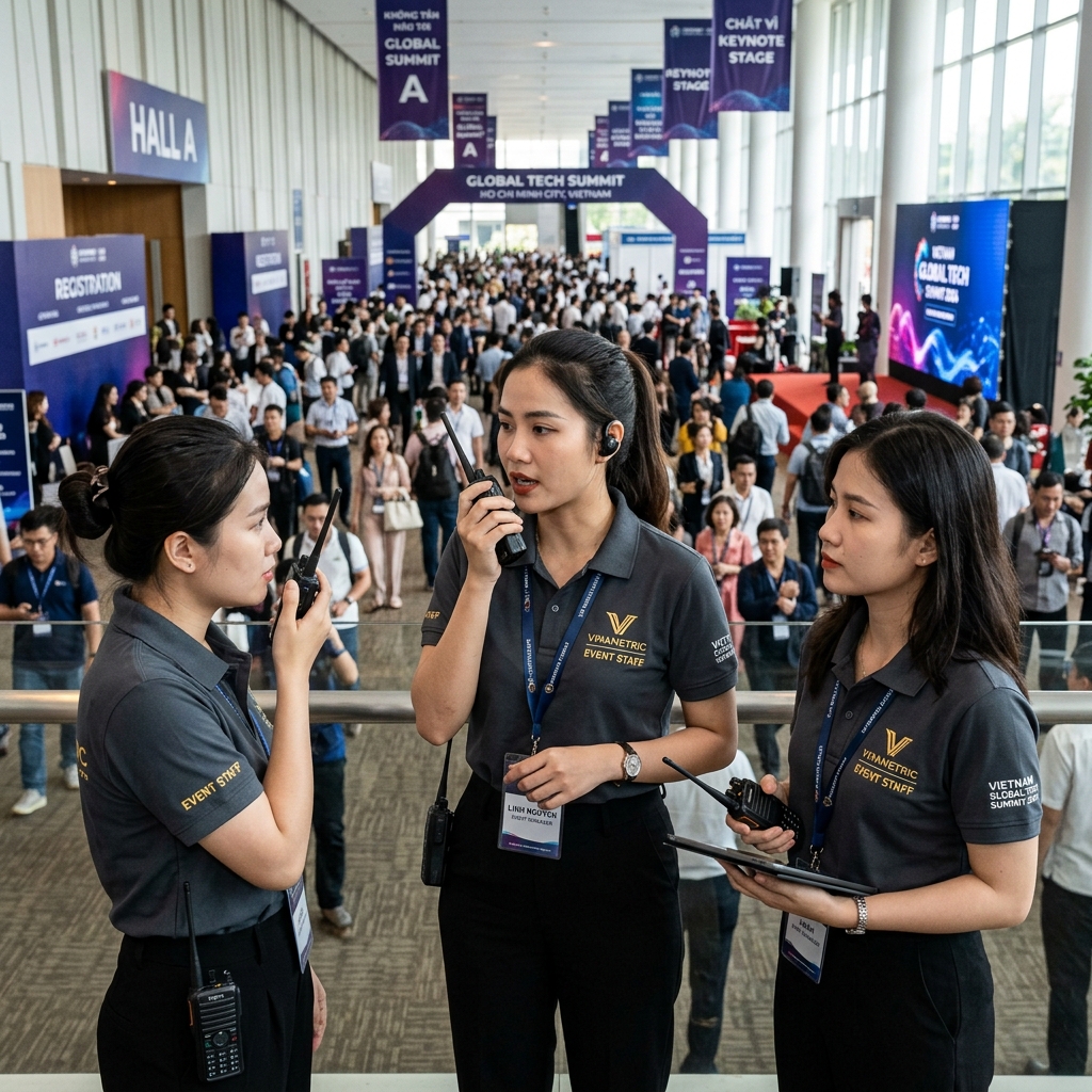 Áo sự kiện phân chia vai trò