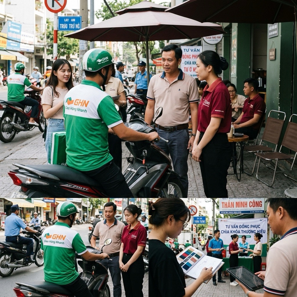 Hình ảnh áo thun đồng phục