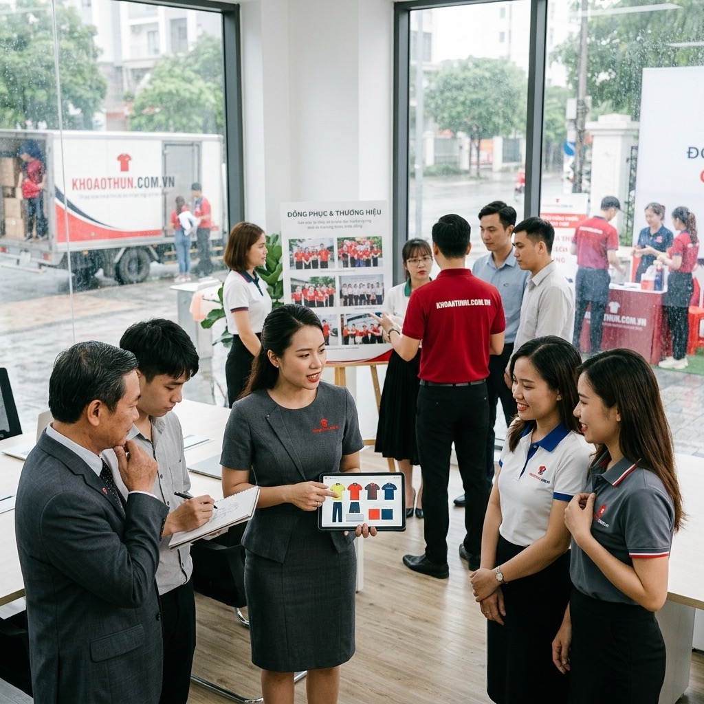 Hình ảnh áo thun đồng phục