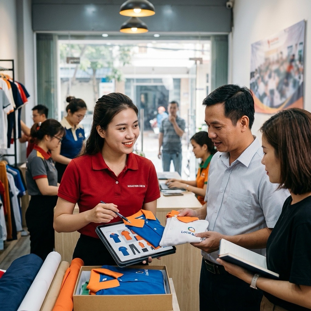 Hình ảnh áo thun đồng phục