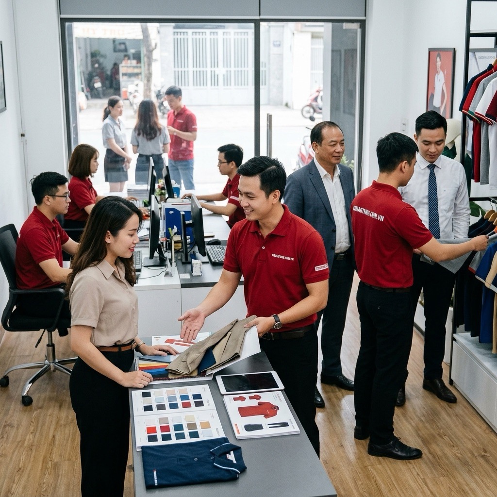 Nâng cao điểm số NPS (Net Promoter Score) nhờ đồng phục nhân viên