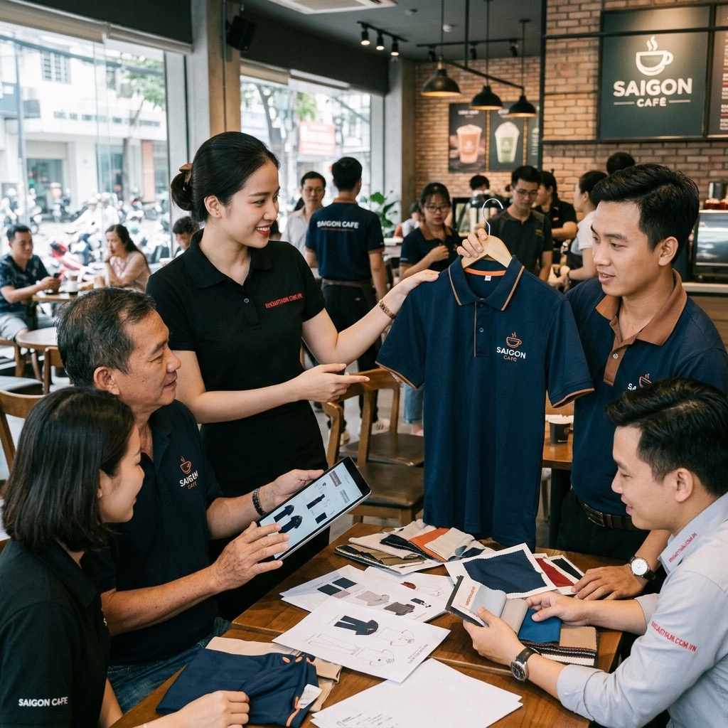 Hình ảnh áo thun đồng phục