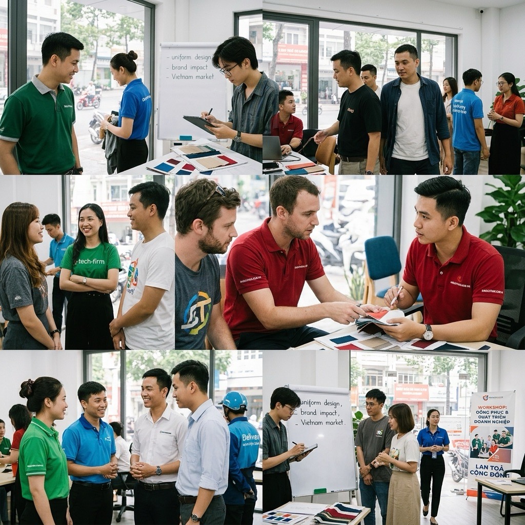 Hình ảnh áo thun đồng phục