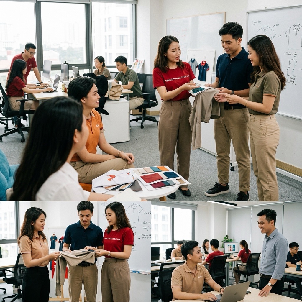 Hình ảnh áo thun đồng phục