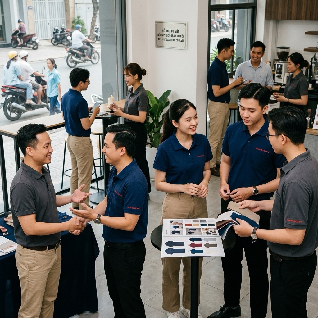 Hình ảnh áo thun đồng phục