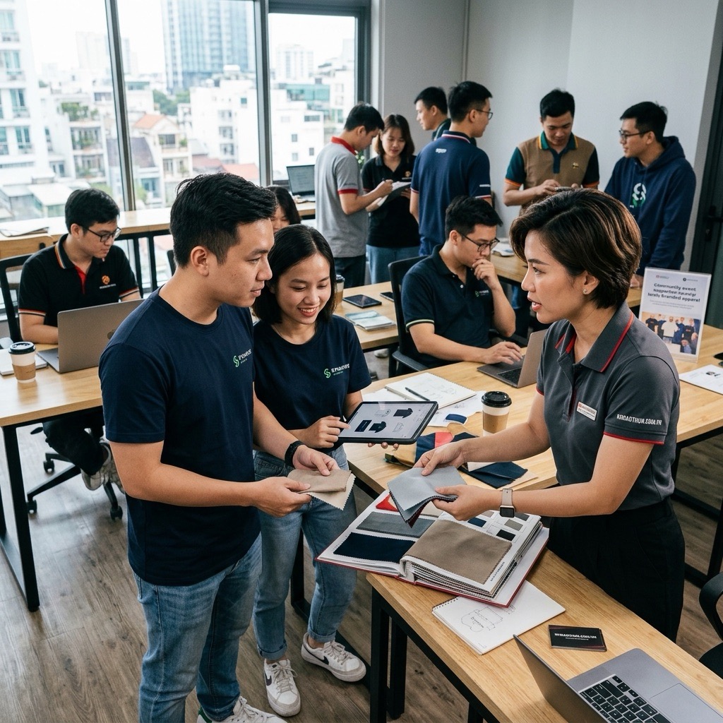 Hình ảnh áo thun đồng phục
