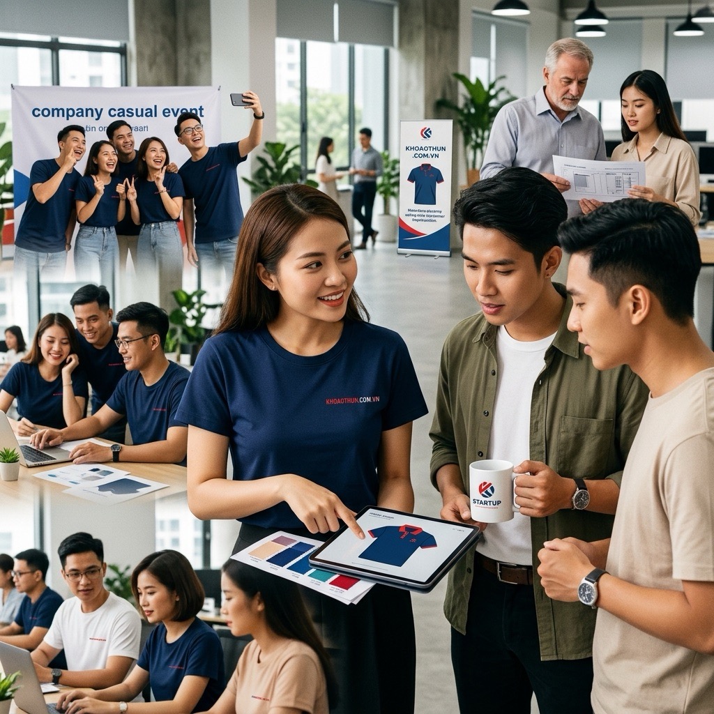 Quy trình xây dựng Brand Guidelines chuẩn mực cho áo thun đồng phục