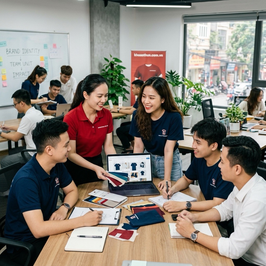 Hình ảnh áo thun đồng phục