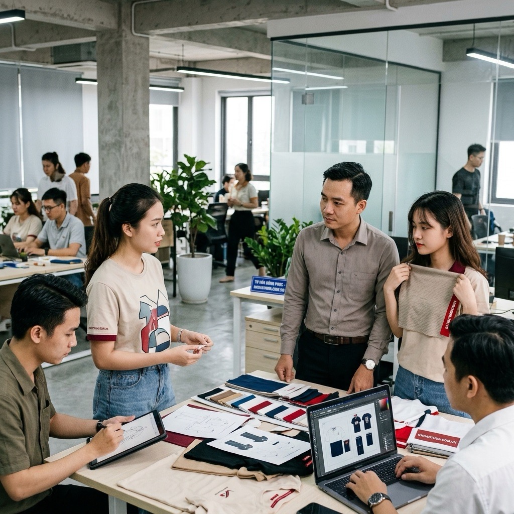 Hình ảnh áo thun đồng phục
