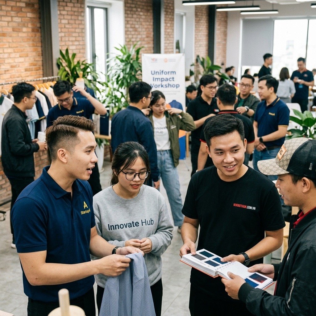 Hình ảnh áo thun đồng phục