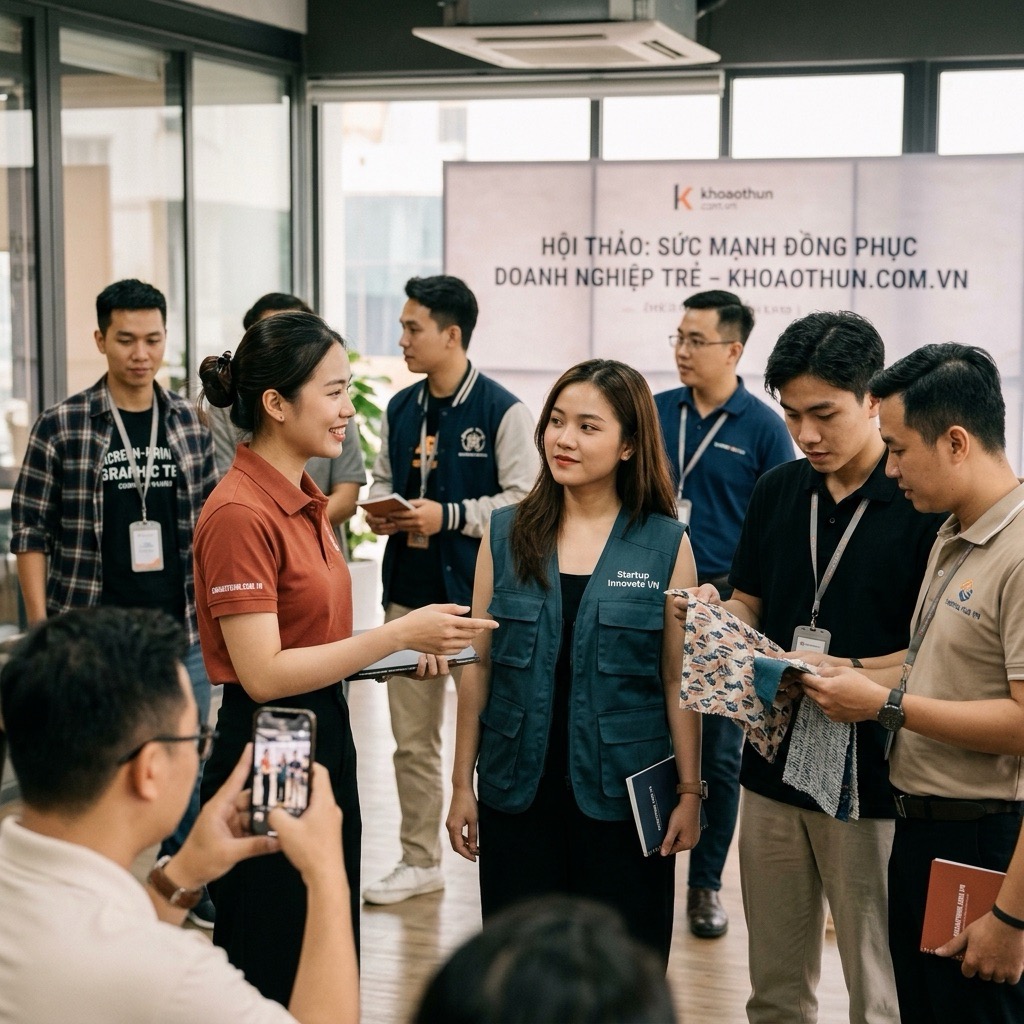 Hình ảnh áo thun đồng phục