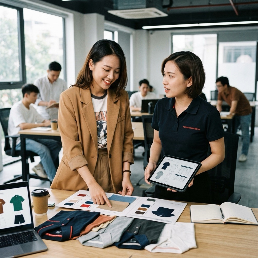 Áo thun đồng phục và trách nhiệm xã hội (CSR) trong chuỗi cung ứng dệt may