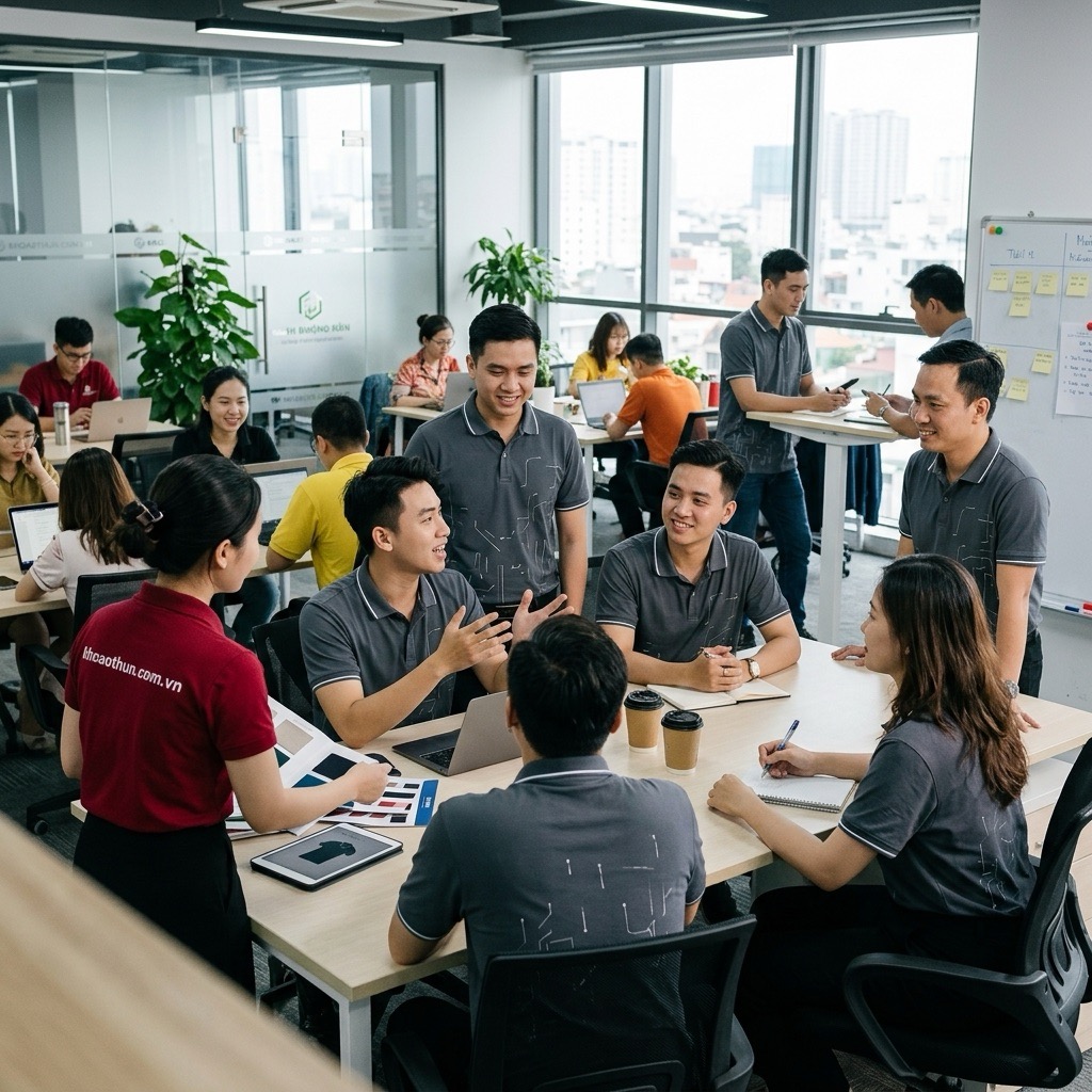 Hình ảnh áo thun đồng phục