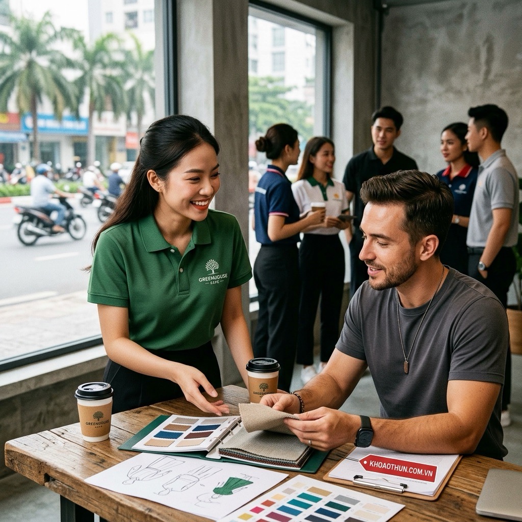 Hình ảnh áo thun đồng phục