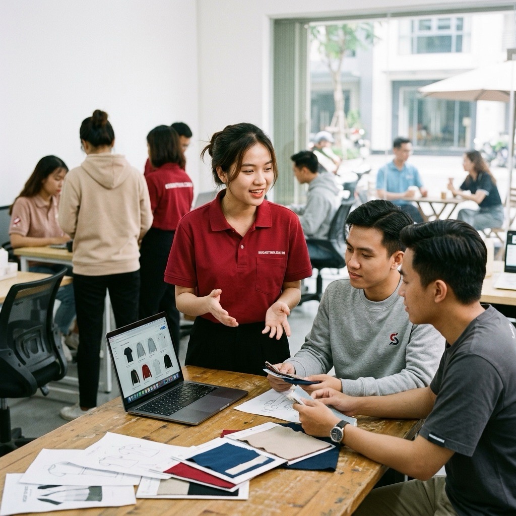 Hình ảnh áo thun đồng phục