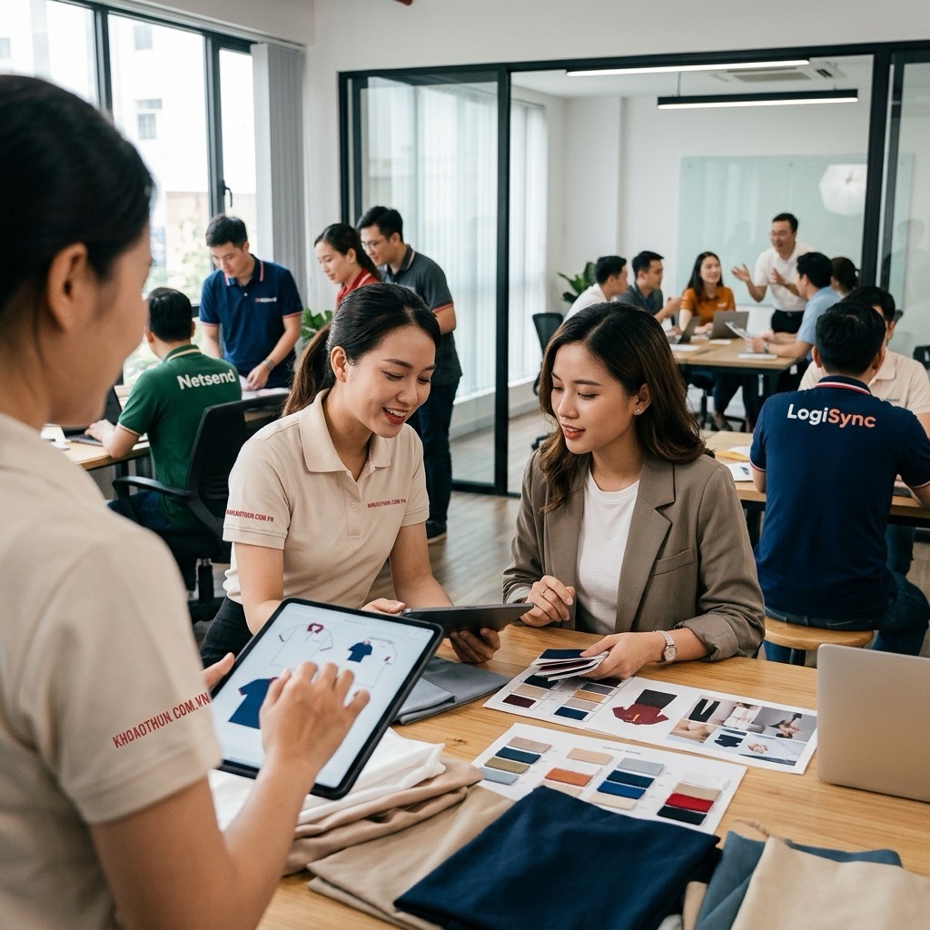 Hình ảnh áo thun đồng phục