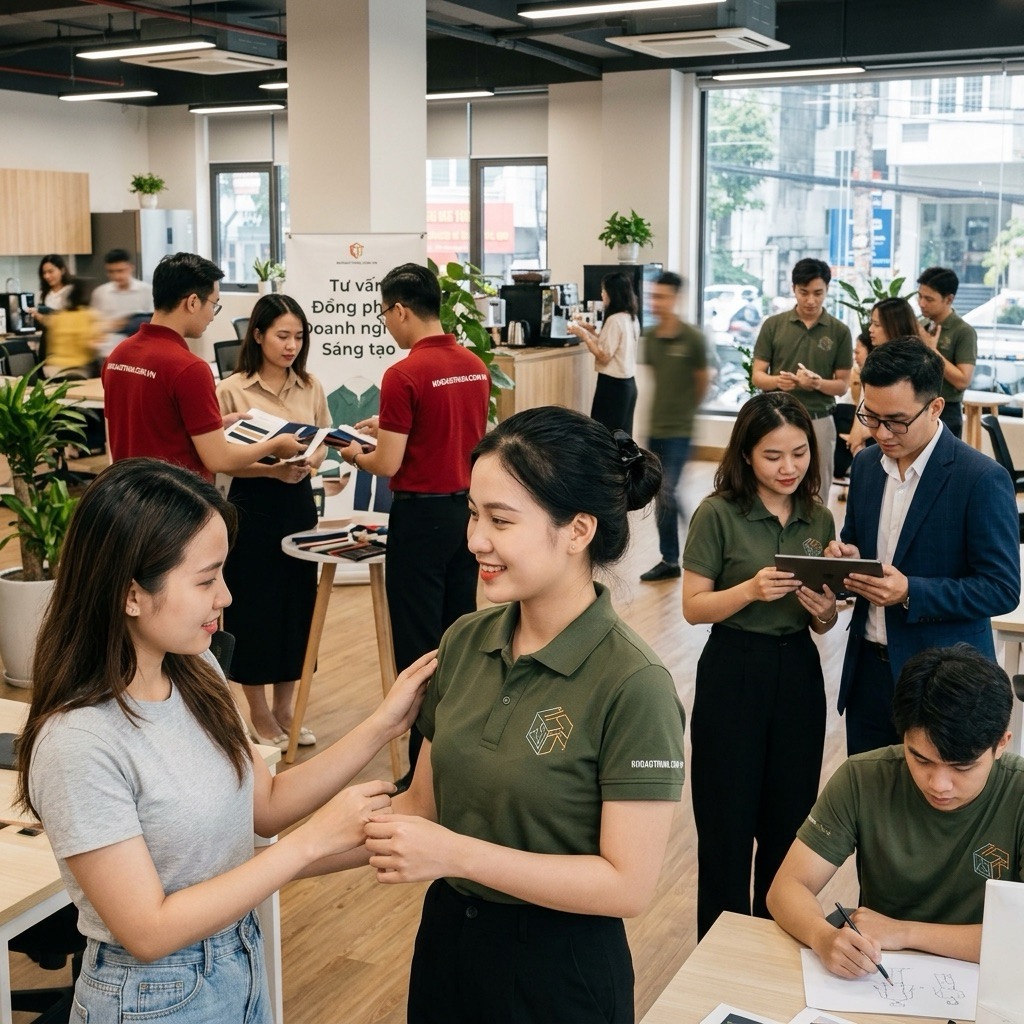 Hình ảnh áo thun đồng phục