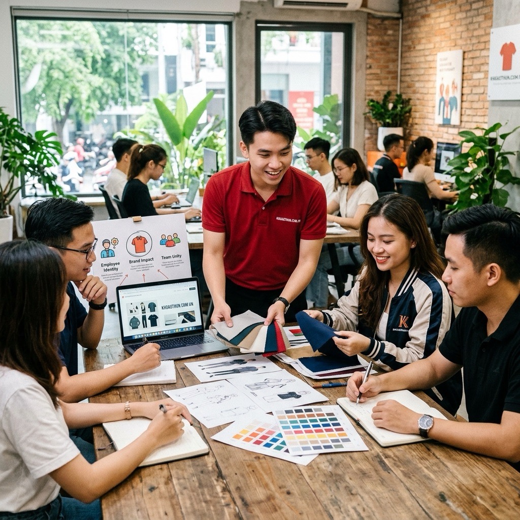 Hình ảnh áo thun đồng phục