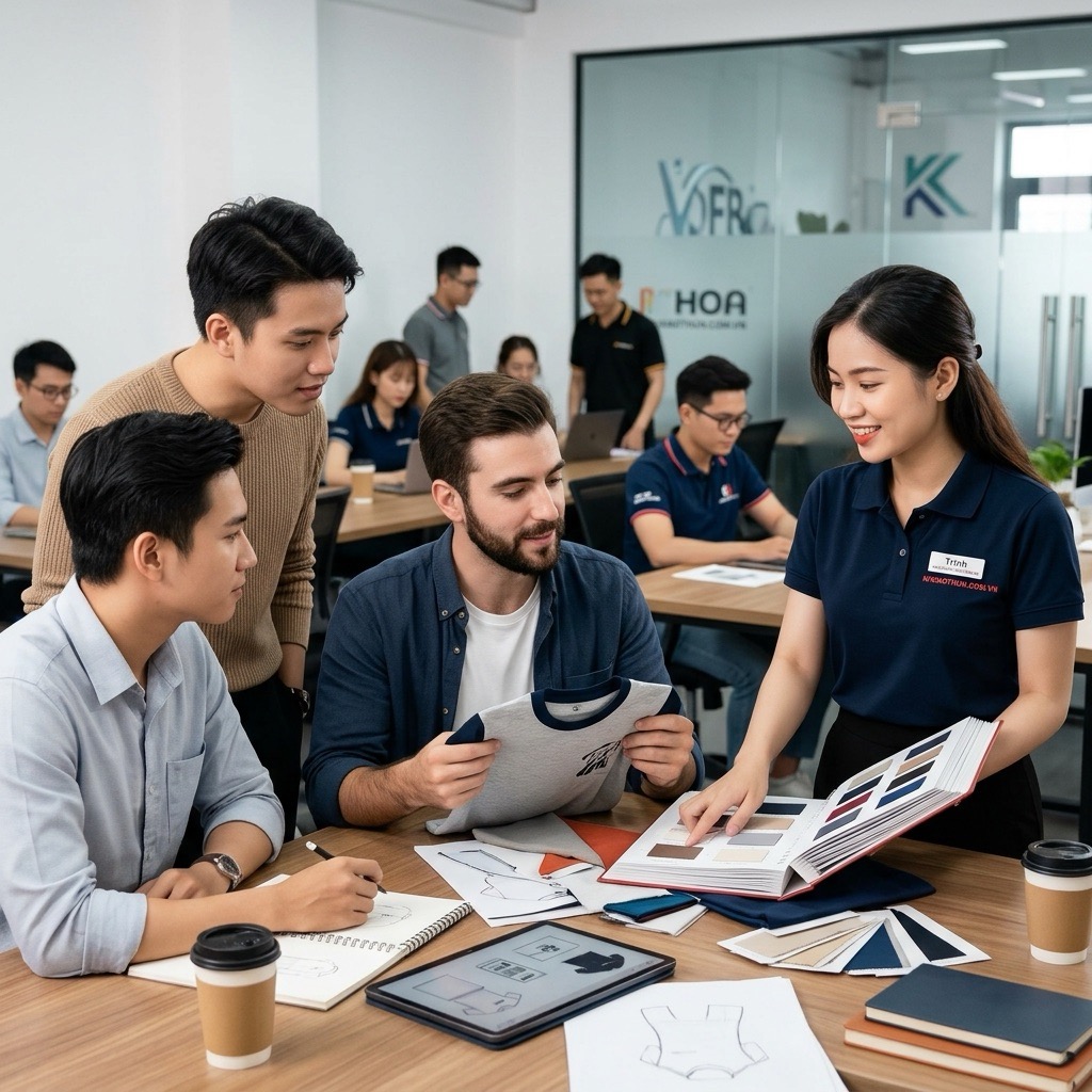Hình ảnh áo thun đồng phục