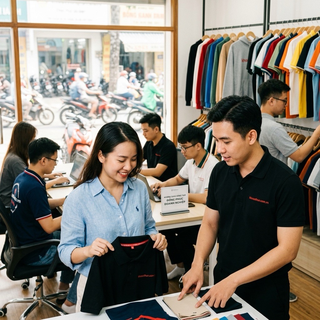 Hình ảnh áo thun đồng phục