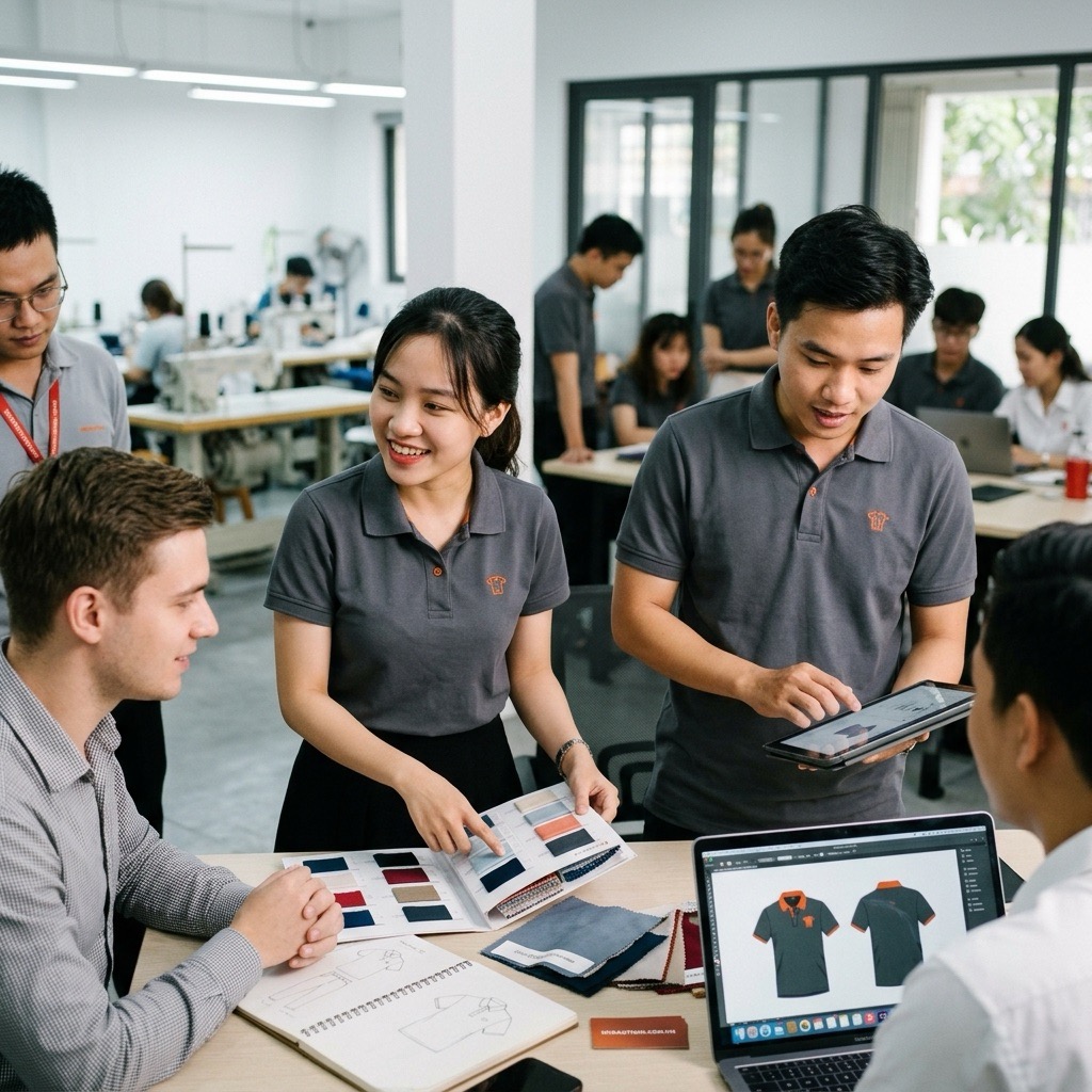 Hình ảnh áo thun đồng phục