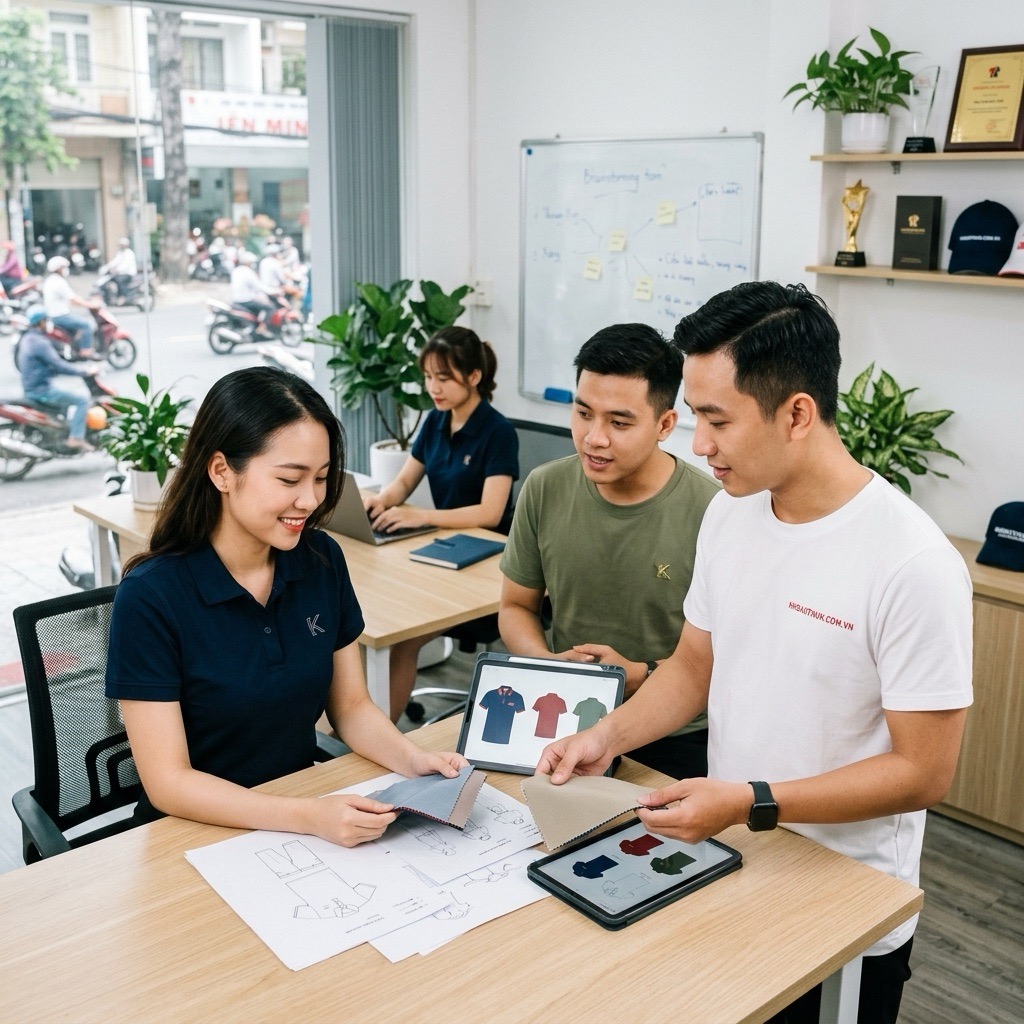 Hình ảnh áo thun đồng phục