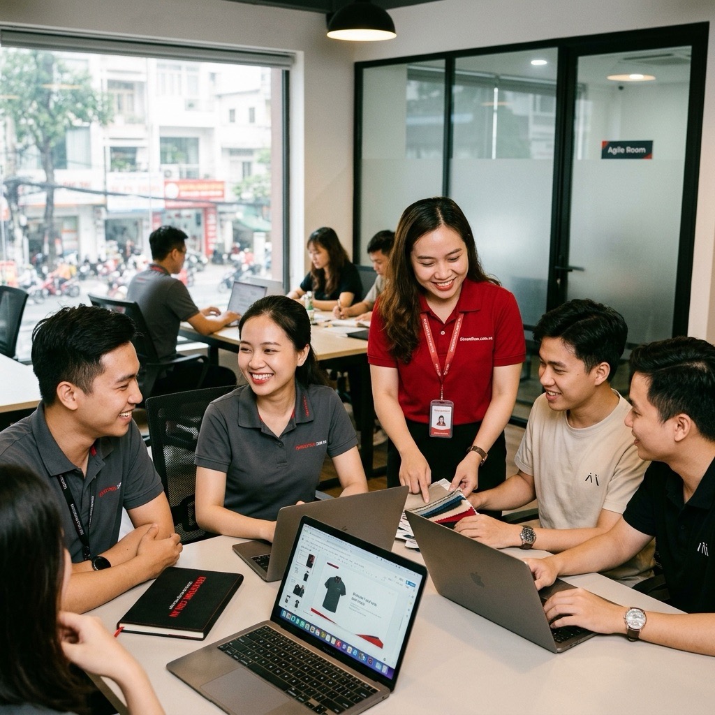 Hình ảnh áo thun đồng phục