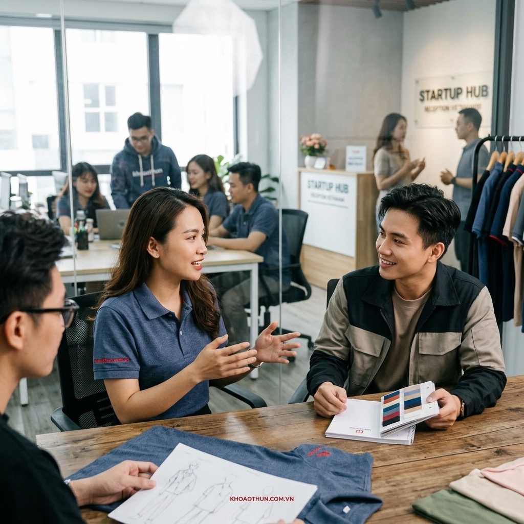 Hình ảnh áo thun đồng phục