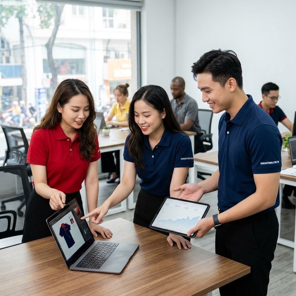 Hình ảnh áo thun đồng phục