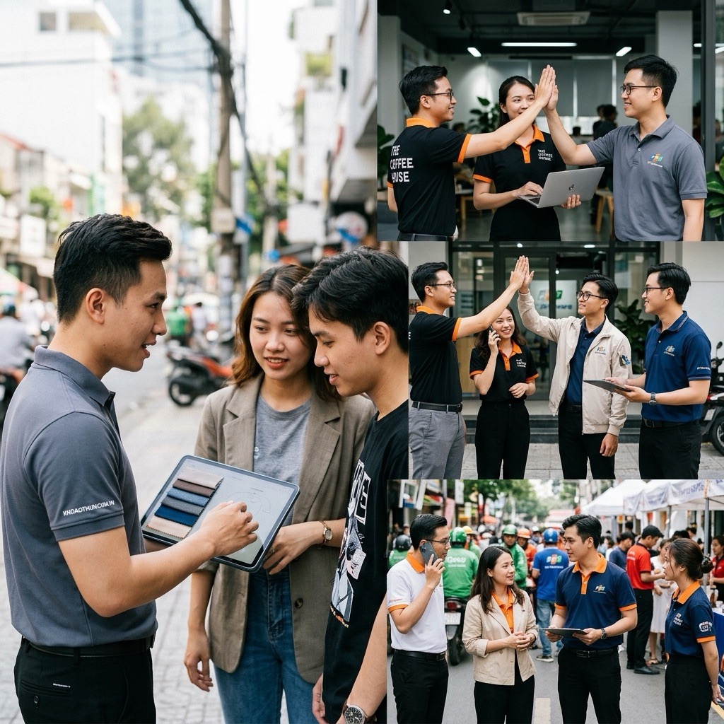 Hình ảnh áo thun đồng phục