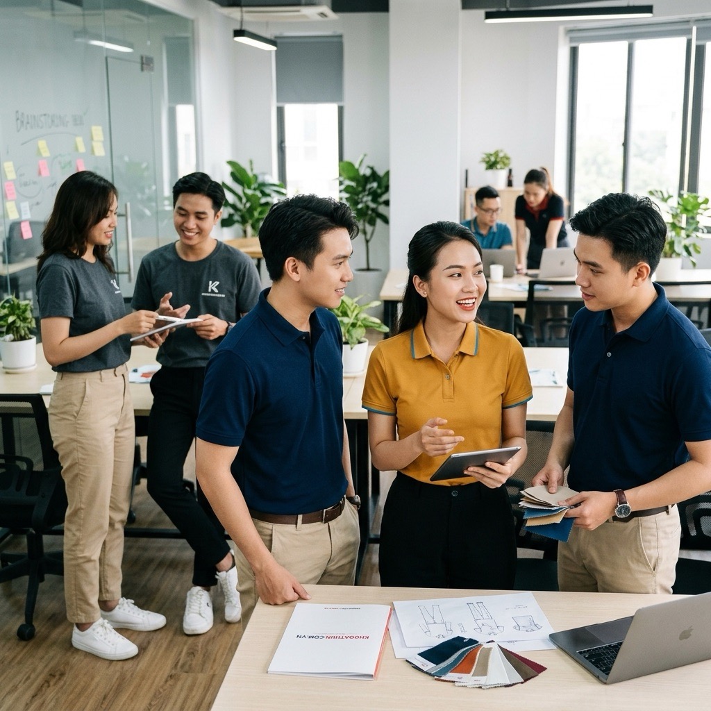 Hình ảnh áo thun đồng phục
