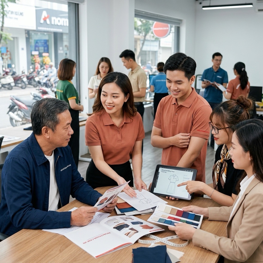 Hình ảnh áo thun đồng phục
