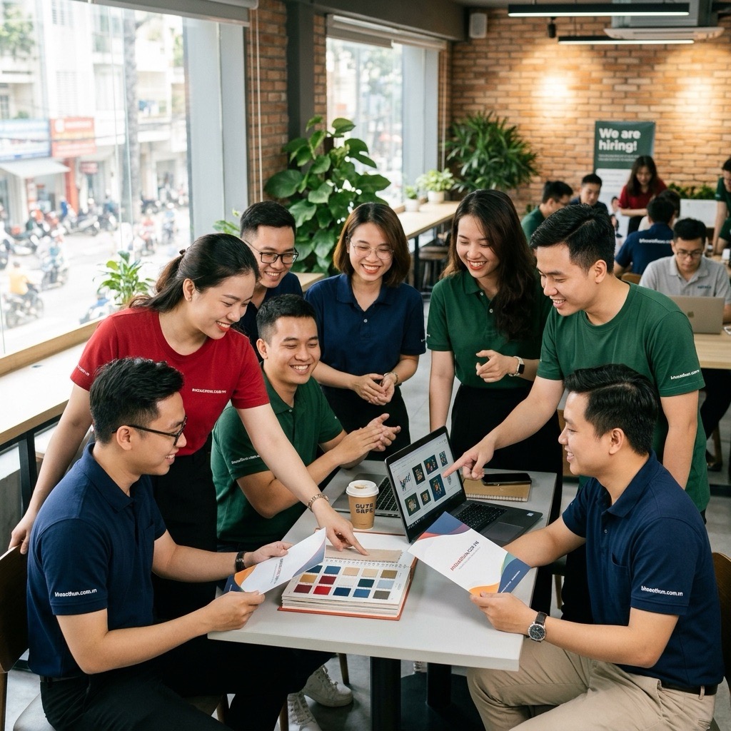 Hình ảnh áo thun đồng phục