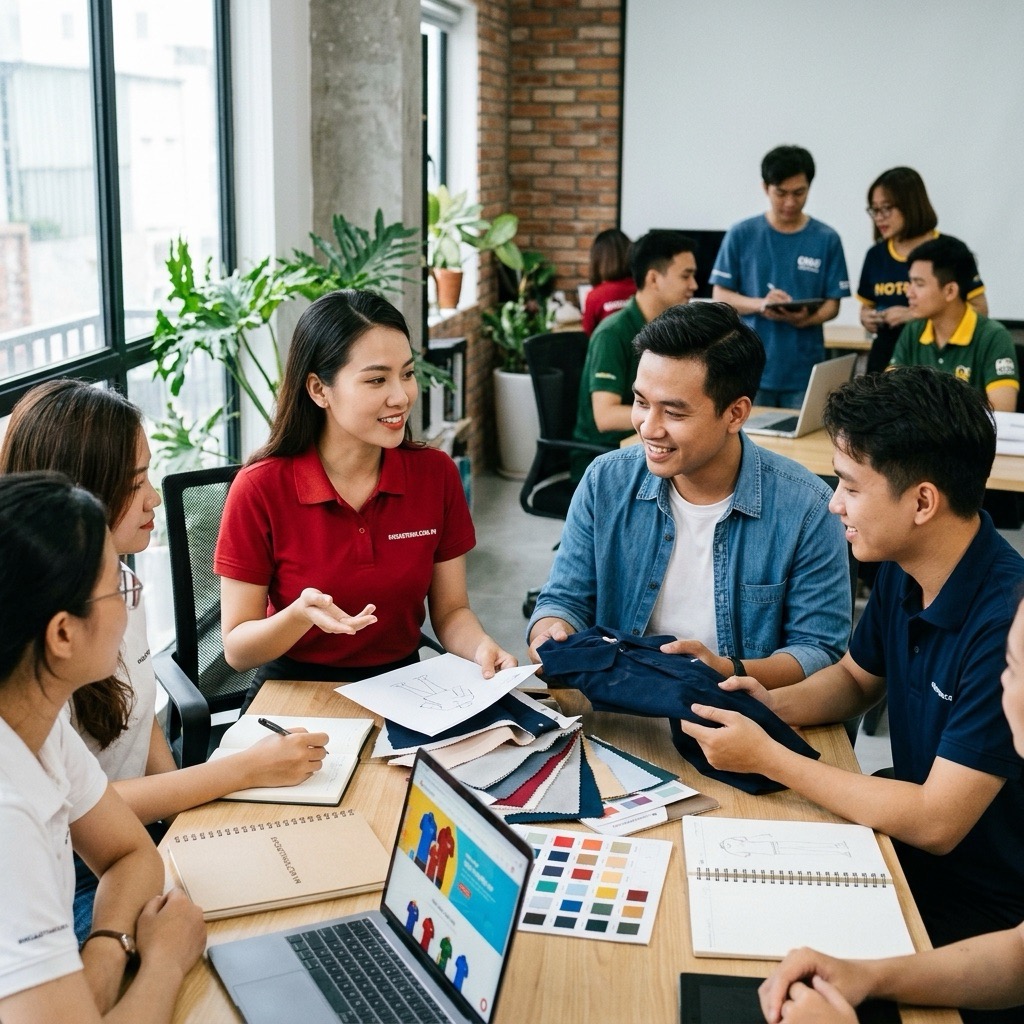 Hình ảnh áo thun đồng phục