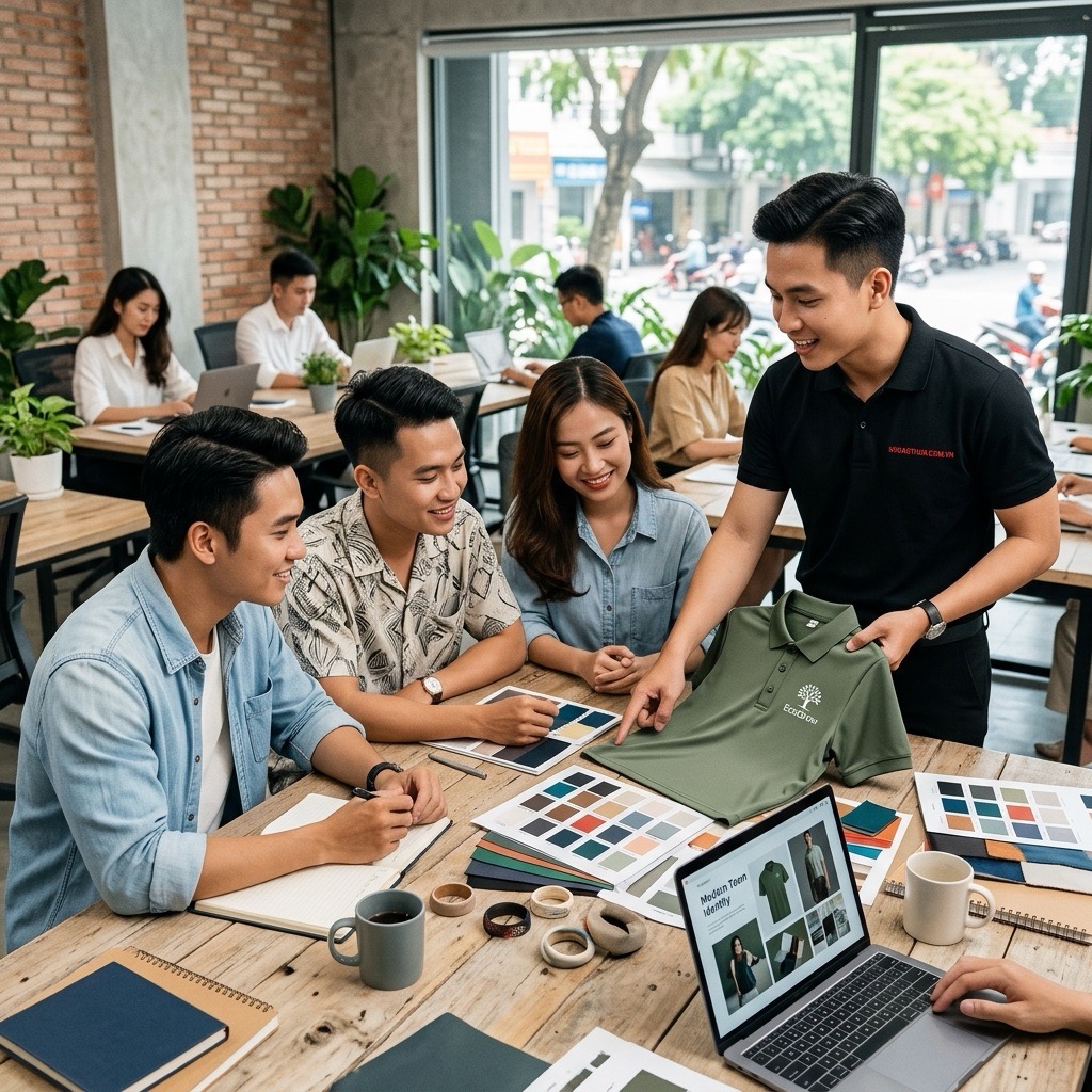 Hình ảnh áo thun đồng phục