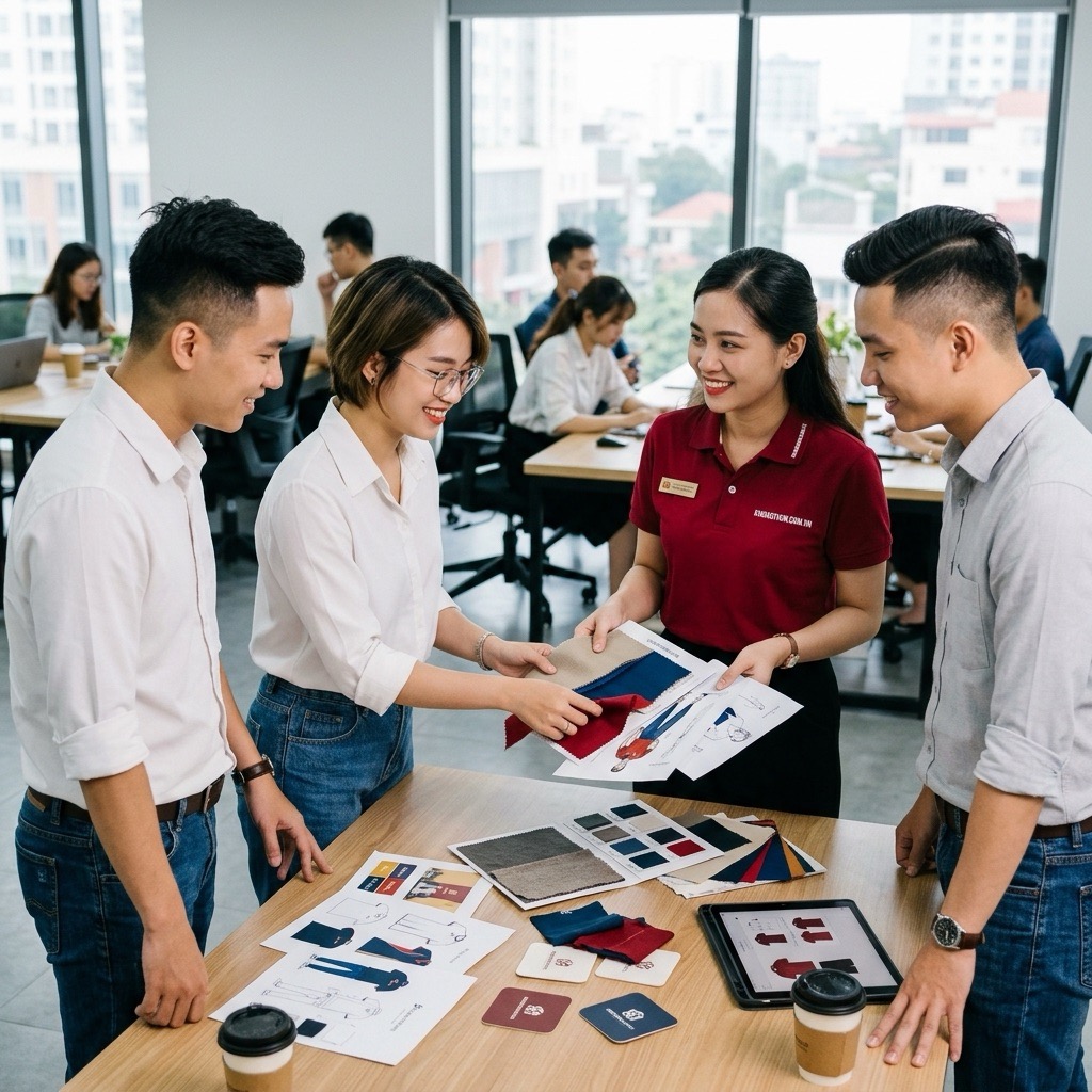 Hình ảnh áo thun đồng phục