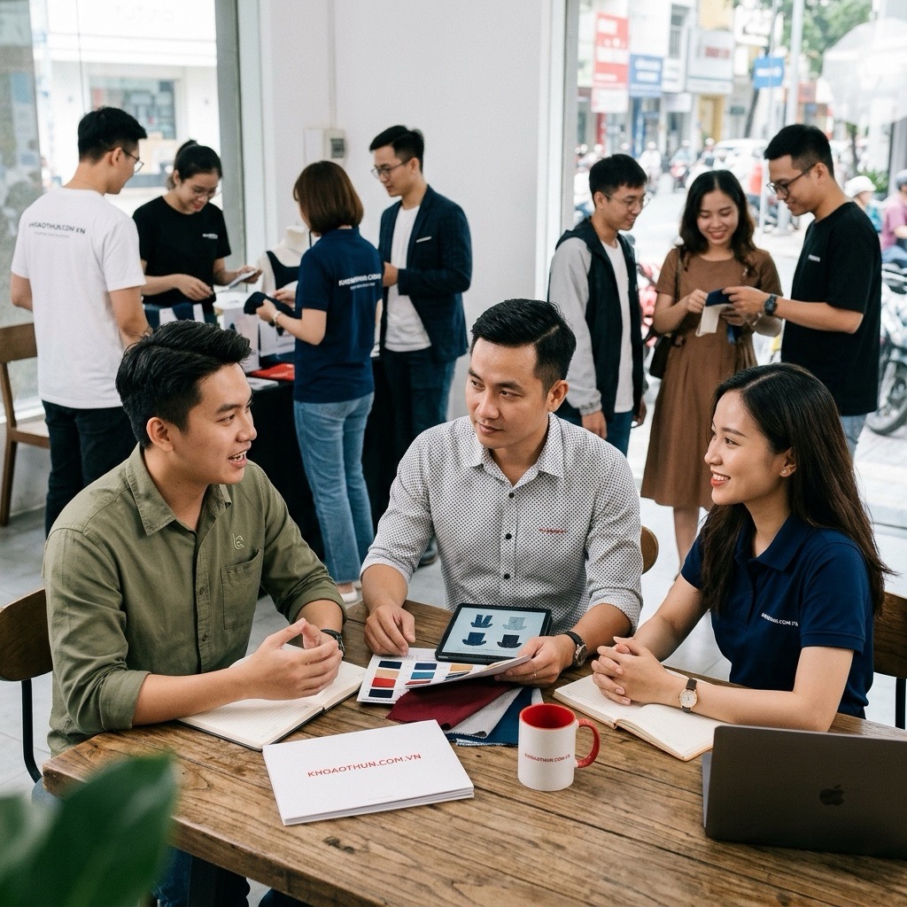 Hình ảnh áo thun đồng phục
