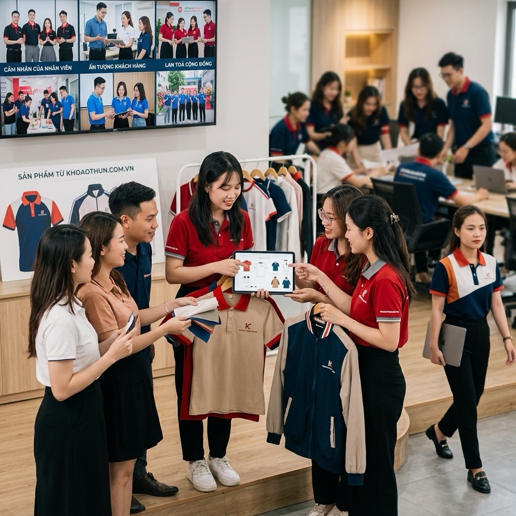 Hình ảnh áo thun đồng phục
