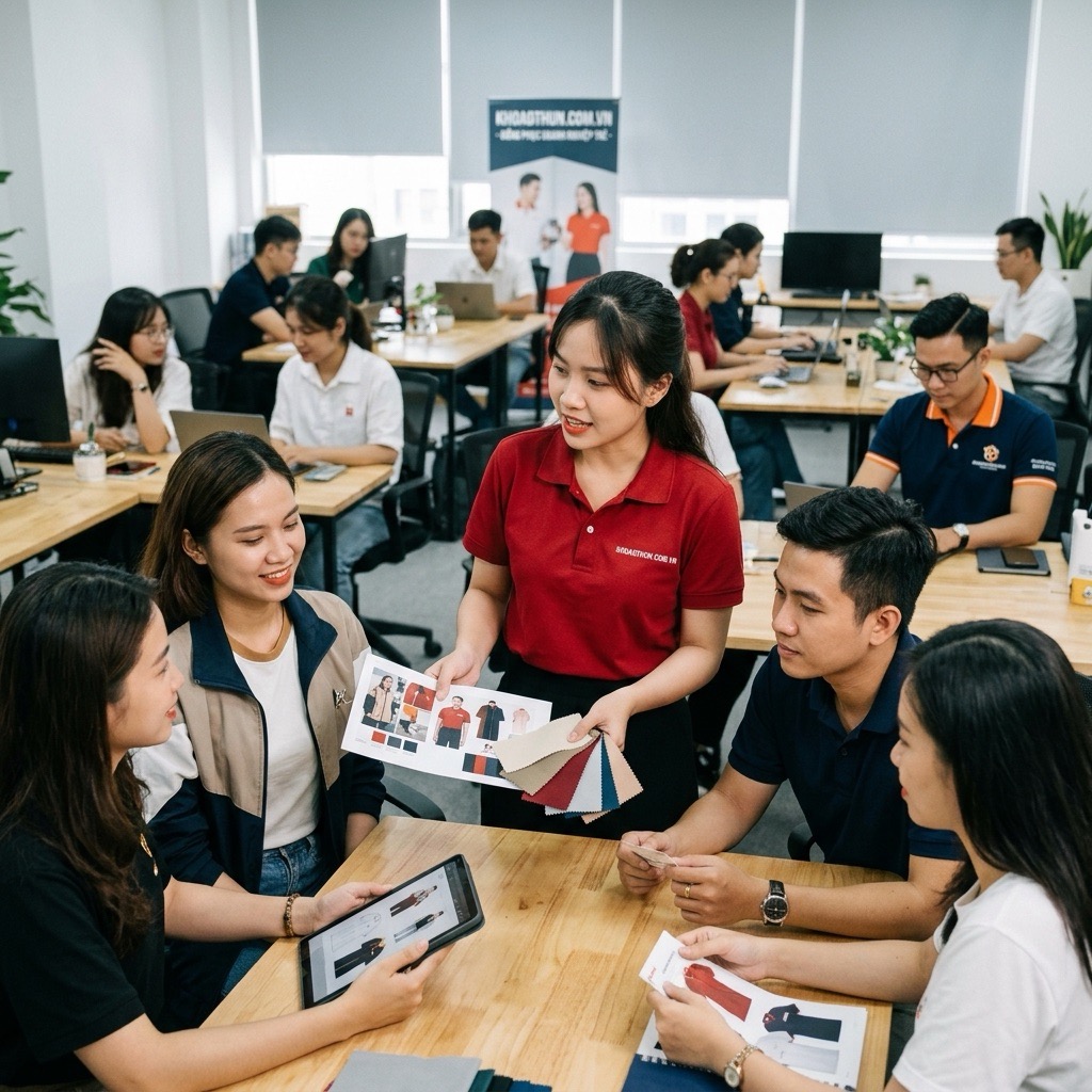 Hình ảnh áo thun đồng phục
