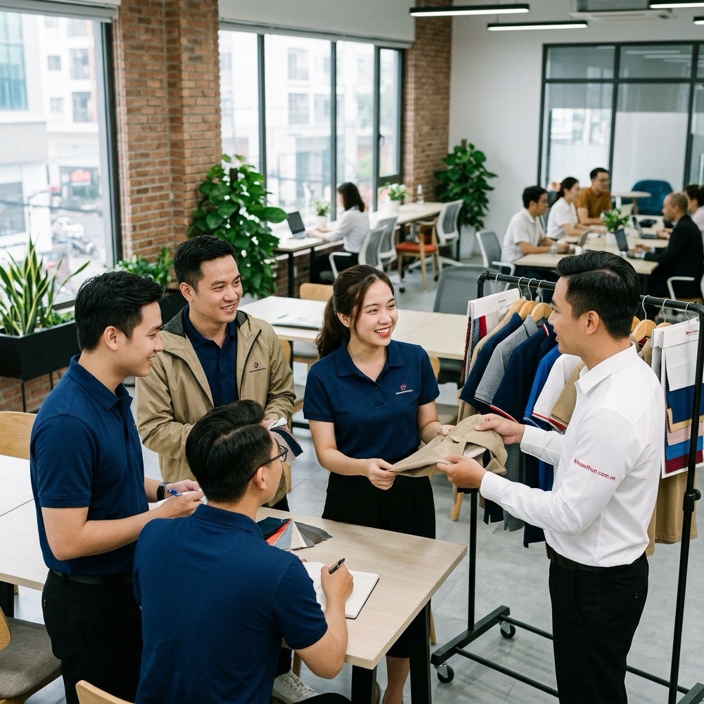 Hình ảnh áo thun đồng phục
