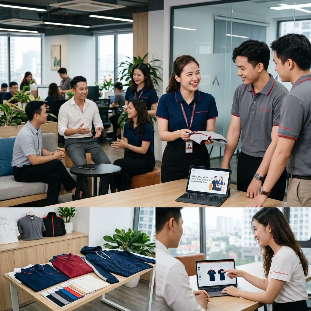 Hình ảnh áo thun đồng phục
