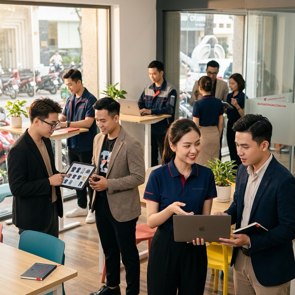Hình ảnh áo thun đồng phục