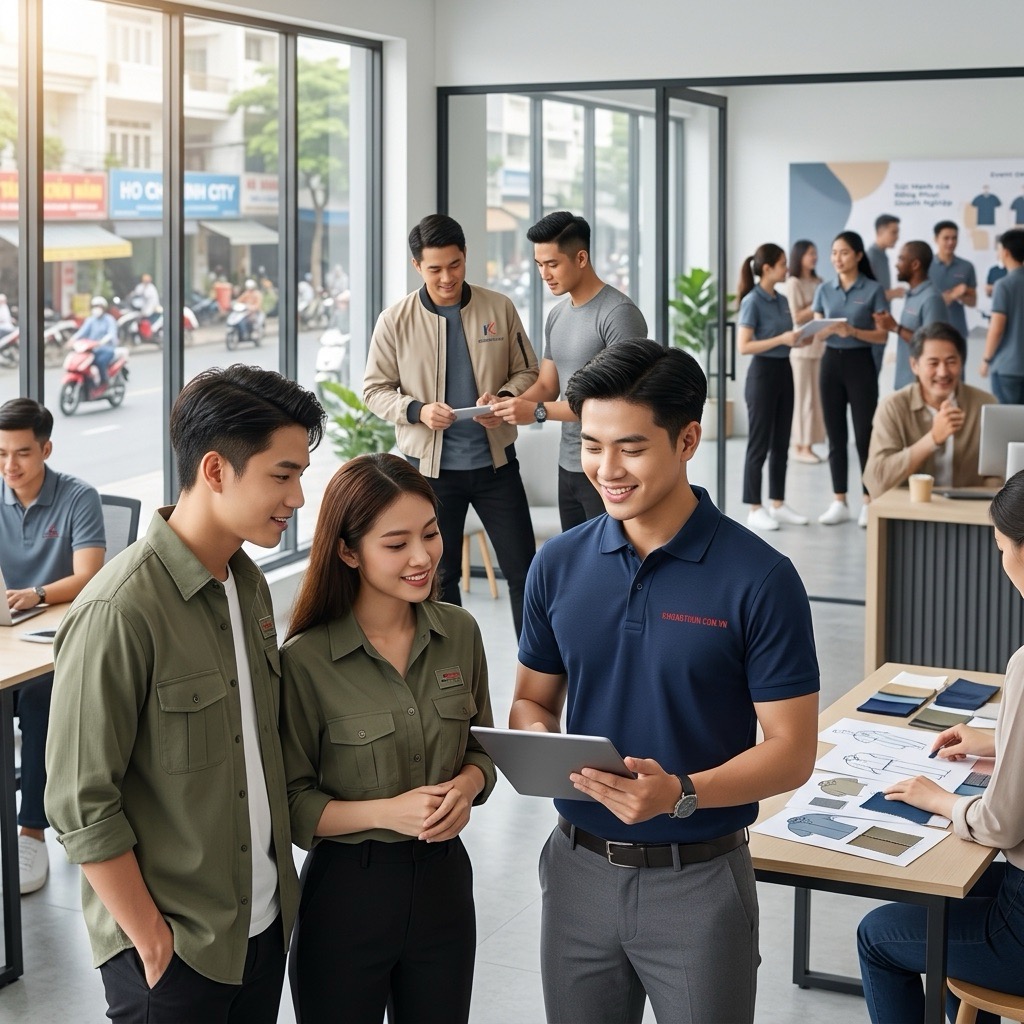 Sự khác biệt giữa đồng phục phổ thông và đồng phục cao cấp trong mắt khách hàng