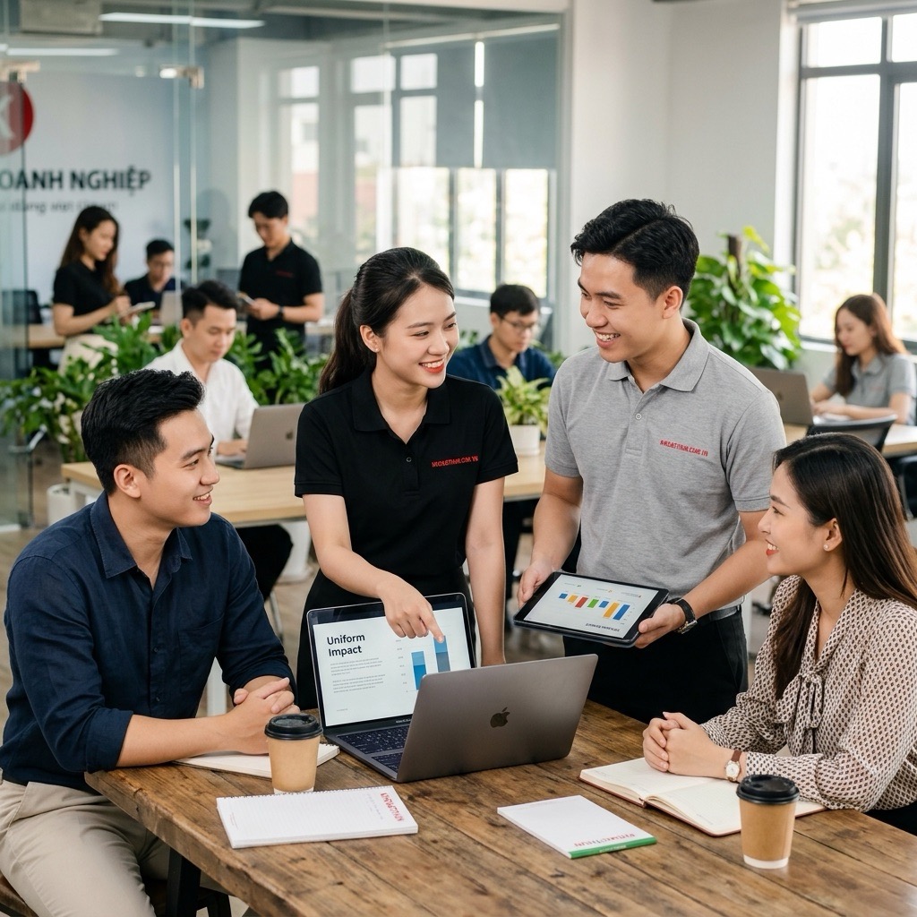 Hình ảnh áo thun đồng phục