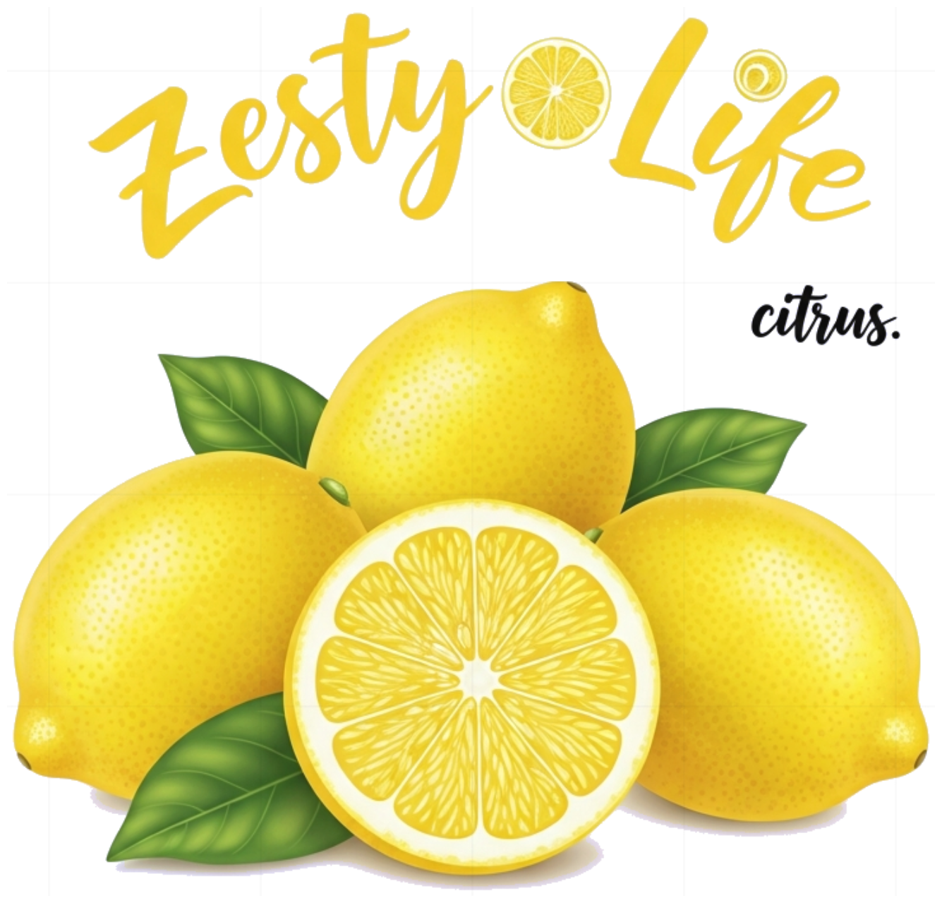 Áo Thun Unisex Phông Trắng Zesty Life Họa Tiết Chanh Vàng Citrus Cotton Co Giãn Streetwear Đi Chơi Du Lịch Cực Chất - 010626-14-29-QIP