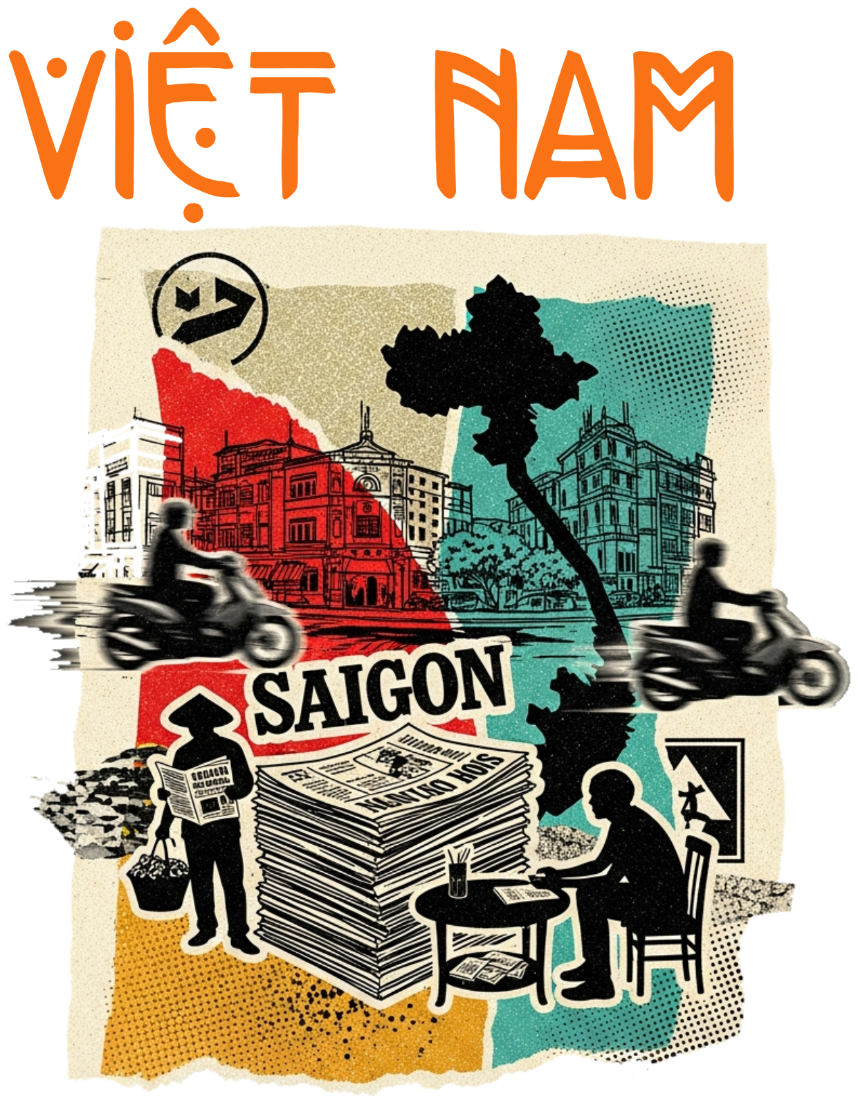 Áo Thun Việt Nam Phong Cách Vintage Streetwear - 030426-14-51-ZHR